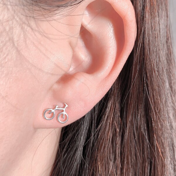 Bicycle Earrings Etsy