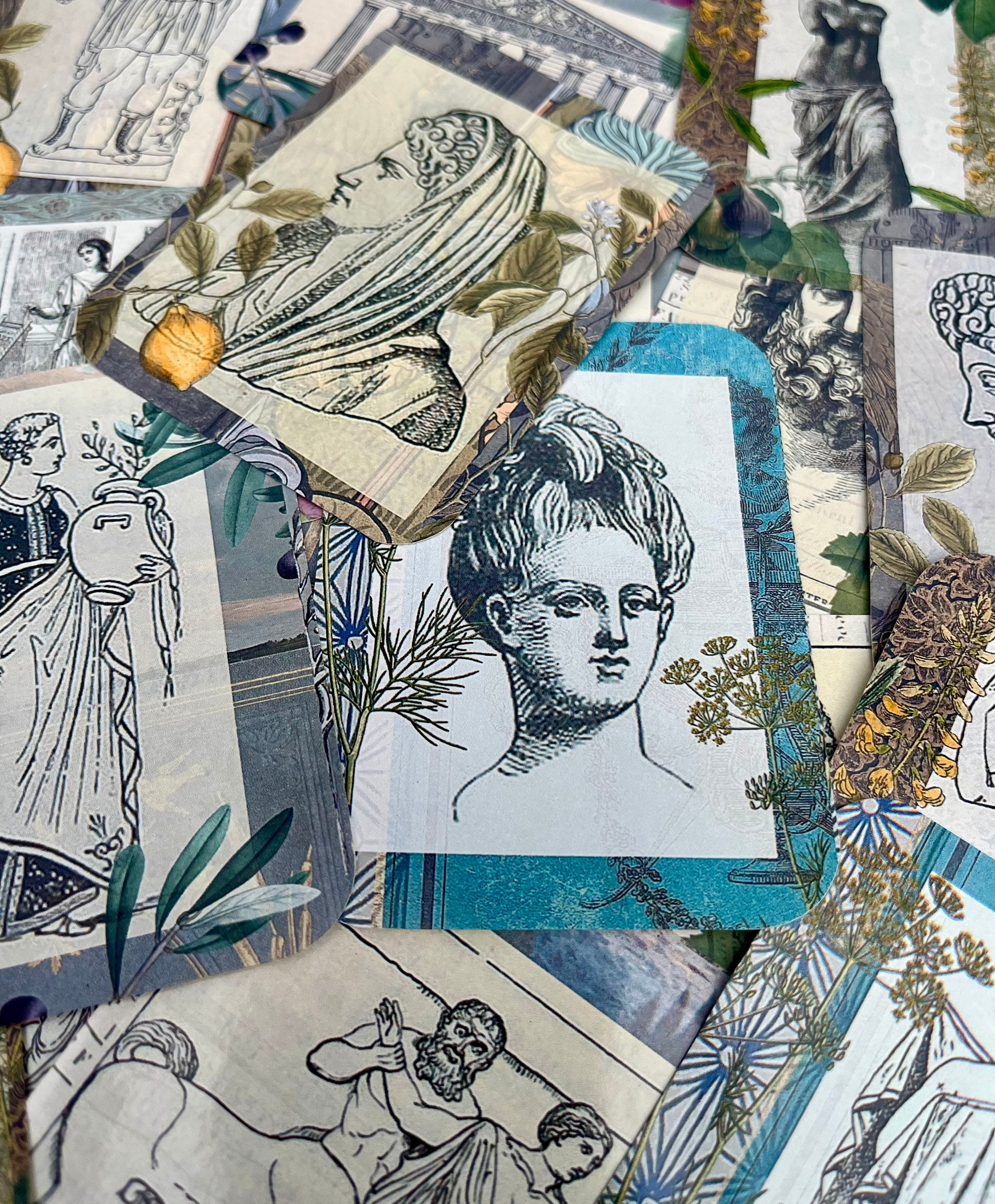Ancient Greece Stickers. Greek Style Stickers Featuring Statues ...