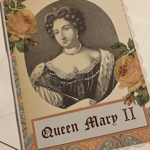 Queen Mary II kaart, Queen Mary II blanco wenskaart met envelop