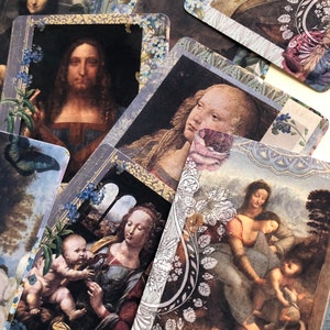 Leonardo da Vinci stickers. Beautiful stickers created using da Vincis paintings image 7