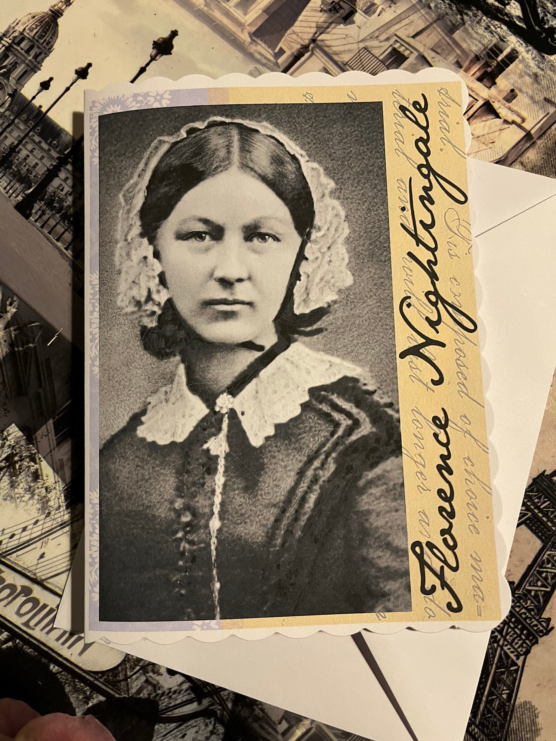 フローレン・ナイチンゲール額付き写真画  骨董 フローレン・ナイチンゲール額付き写真画 骨董 - メルカリ