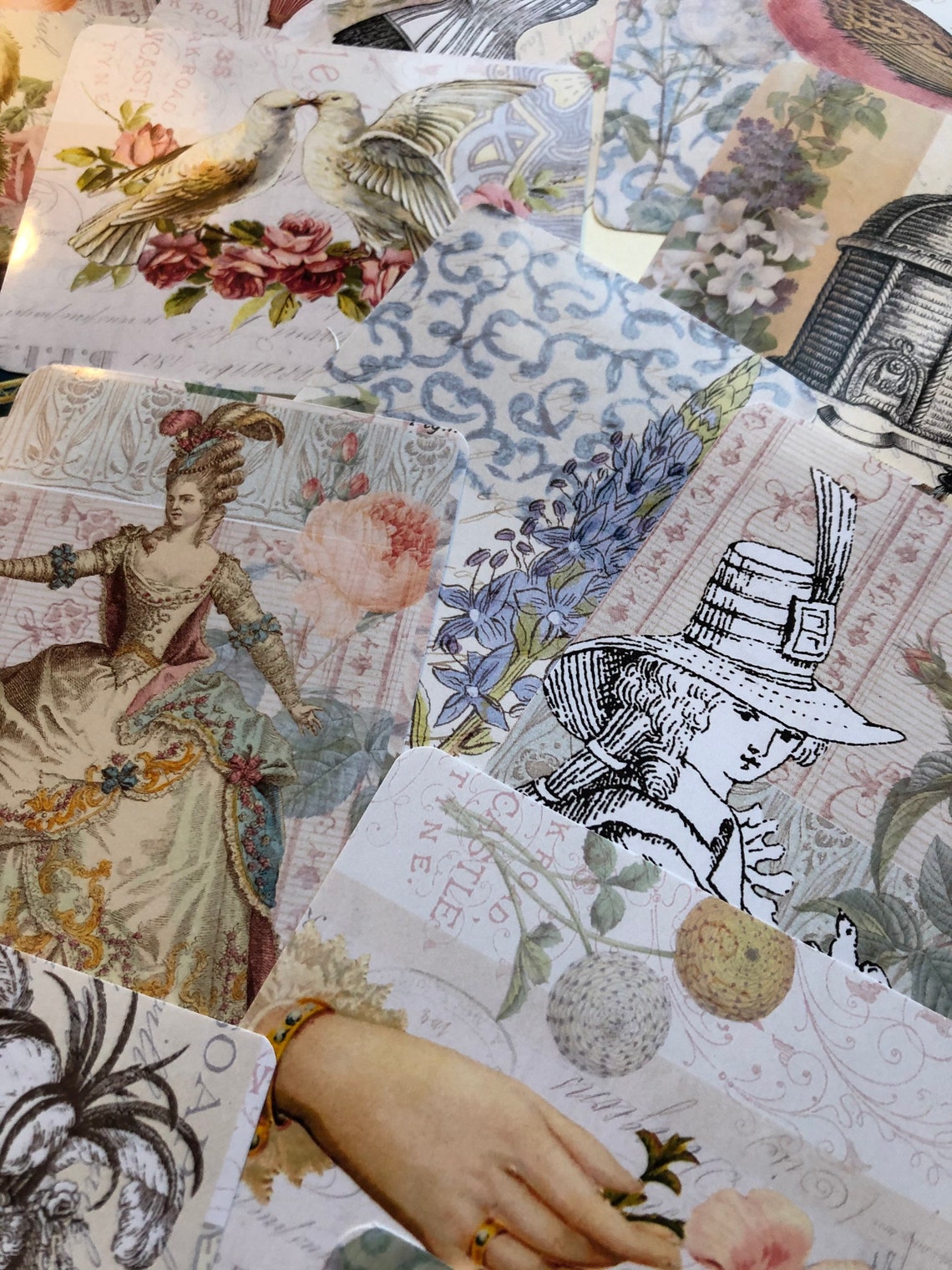 French style stickers. French vintage stickers Etsy