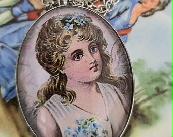 Pretty fairy necklace. Bohemian style pedant