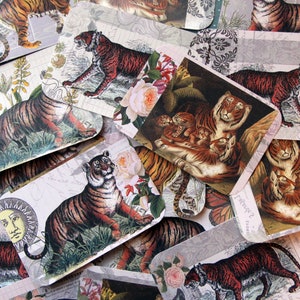 Tiger Stickers, de beaux autocollants Tiger pour vos idées de fabrication artisanale
