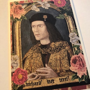 Richard III Karte, Geschichte, England, König von England, Pferd, Königreich, englische Geschichte, Shakespeare Zitat, englischer König