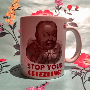 Schwarzes Land Wolverhampton Slang Baby-Becher. Stoppen Sie Ihr Grizzling. Geben Sie diesen Becher jemandem, der zu viel stöhnt! Und beobachten Sie sie grizzle!