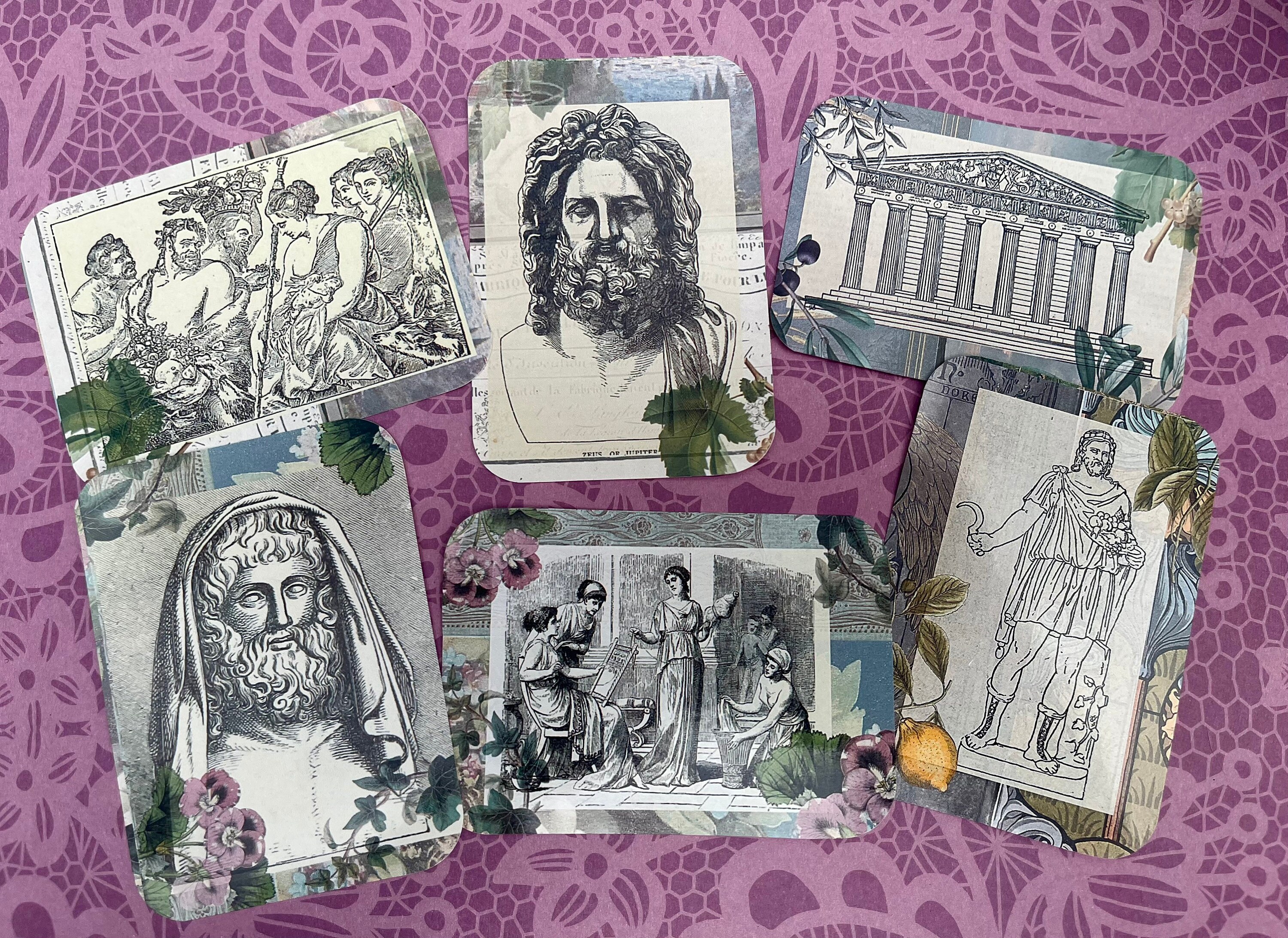 Greek Sticker Buildings Ancient Greece Stickers. Greek Style Stickers Featuring Statues ...