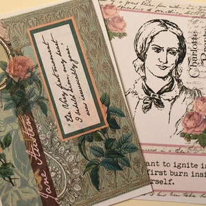 Author Postcards. Five Postcards With Famous Authors - Etsy UK