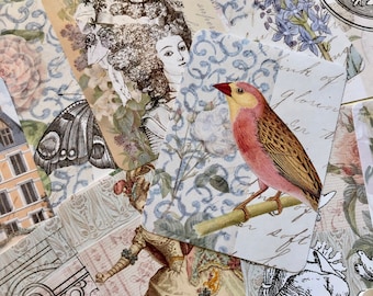 Pegatinas de estilo francés. Pegatinas vintage francesas.