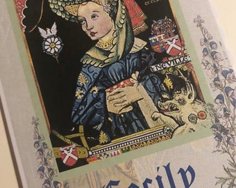 Cecily Neville greetings Cecily Neville Duchess of York card