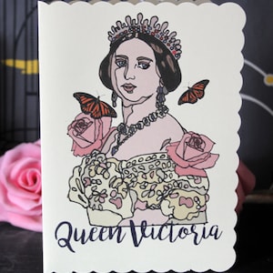 Koningin Victoria Wenskaart