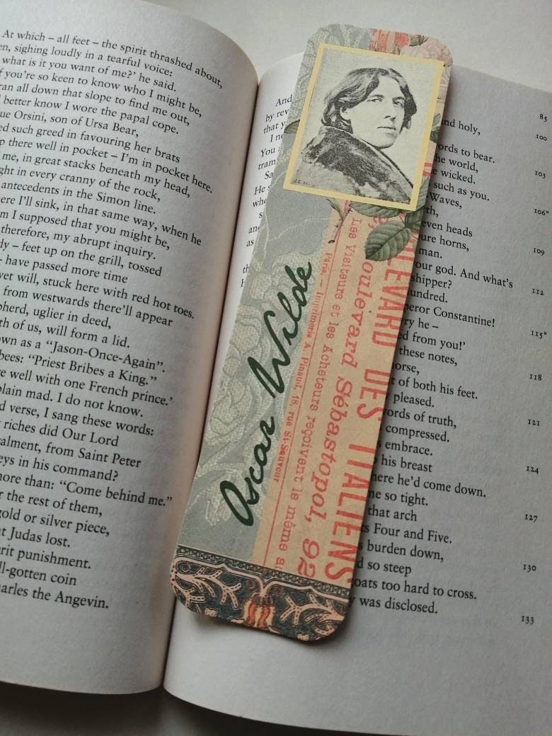 Author Bookmarks 10 Bookmarks Featuring Classic Novelists. Etsy UK