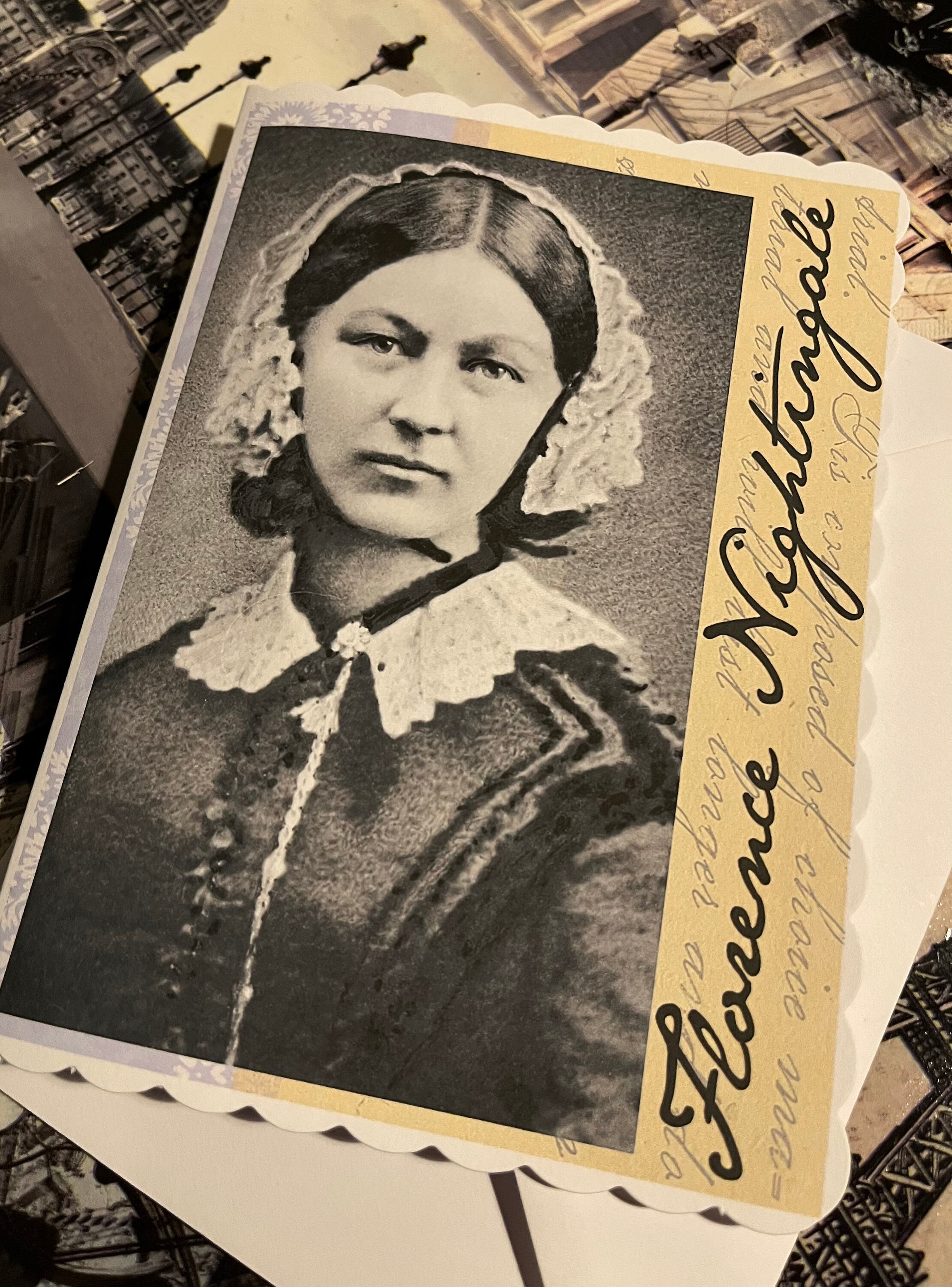 フローレンス ナイチンゲール カード。フローレンス ナイチンゲールの