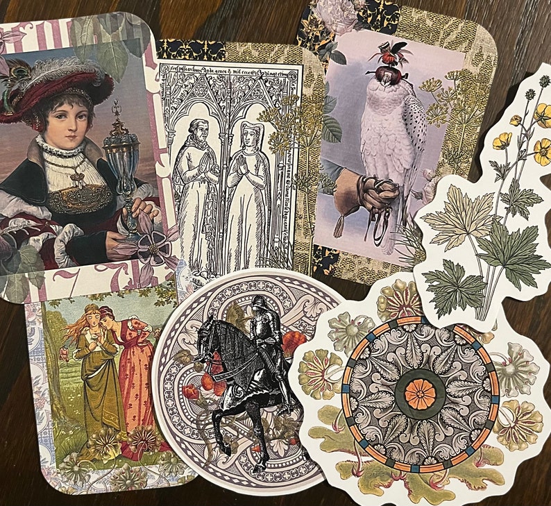 Medieval Stickers. 18 Medieval Inspired Stickers - Etsy