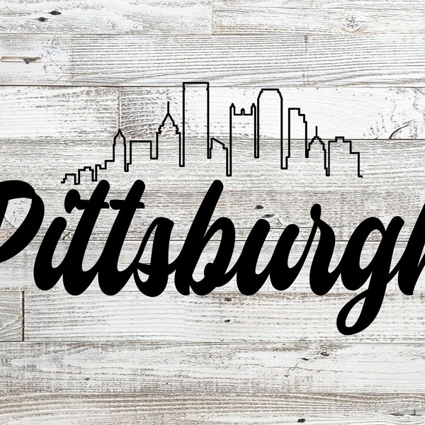 Pittsburgh SVG, png, EPS, JPEG- Clean Lines, Ready for Your Project!