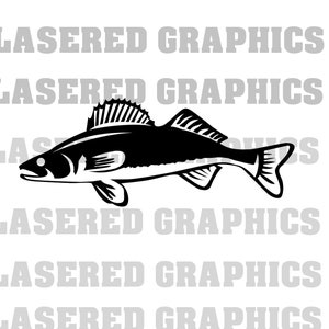 Walleye Instant Download SVG,  EPS, jpg digital download