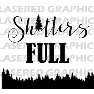 Shitters Full!- Clark Griswold, Christmas Vacation, National Lampoons, Instant Download- SVG, EPS, Jpeg- Clean Lines, Klaar voor uw project!