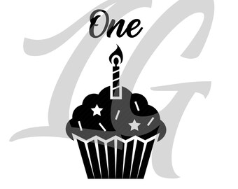 Download Birthday Cupcake Svg Etsy