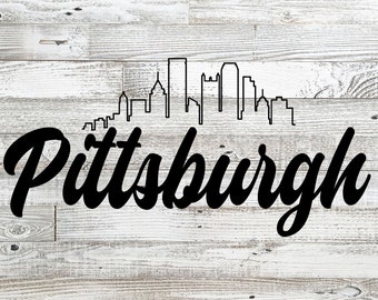 Pittsburgh SVG, png, EPS, JPEG- Clean Lines, Ready for Your Project!