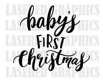 Download First Christmas Svg Etsy