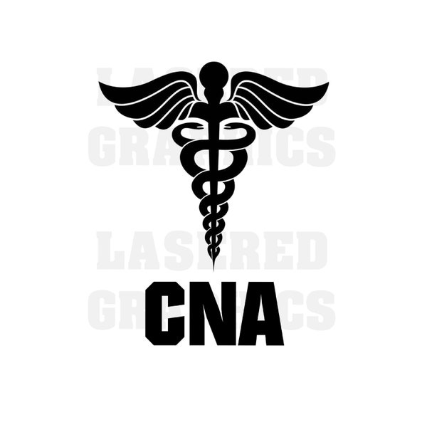 CNA- Medical- SVG, JPEG, Eps, Clean Lines, Ready for Your project!
