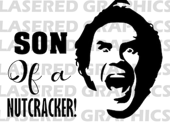 Elf!  Son of A Nutcracker! - Instant Download- SVG, EPS, Jpeg- Clean Lines, Ready for your project!