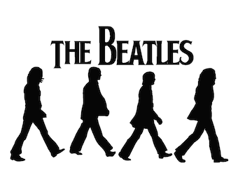 The Beatles SVG, PNG, EPS- Clean lines, Ready for your project!