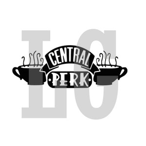 Central Perk svg, Friends svg, Friends svg, Friends SVG, SVG Datei für Cricut Instant Download, Svg, Png, Eps