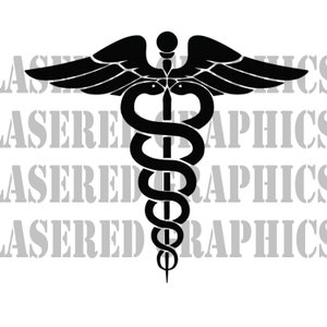 Medic Logo SVG. Medical Symbol SVG, Health Snake Wings, Medical Snake Logo Svg, Nursing Hospital Nurse Svg, Medic SVG File, Instant Download