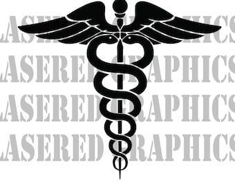 Medic Logo SVG. Medical Symbol SVG, Health Snake Wings, Medical Snake Logo Svg, Nursing Hospital Nurse Svg, Medic SVG File, Instant Download