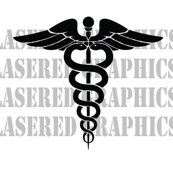 Medic Logo SVG. Medical Symbol SVG, Health Snake Wings, Medical Snake Logo Svg, Nursing Hospital Nurse Svg, Medic SVG File, Instant Download