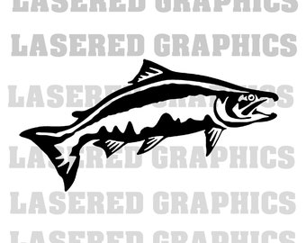 Steelhead/Trout Instant Download SVG, EPS, jpg digital download