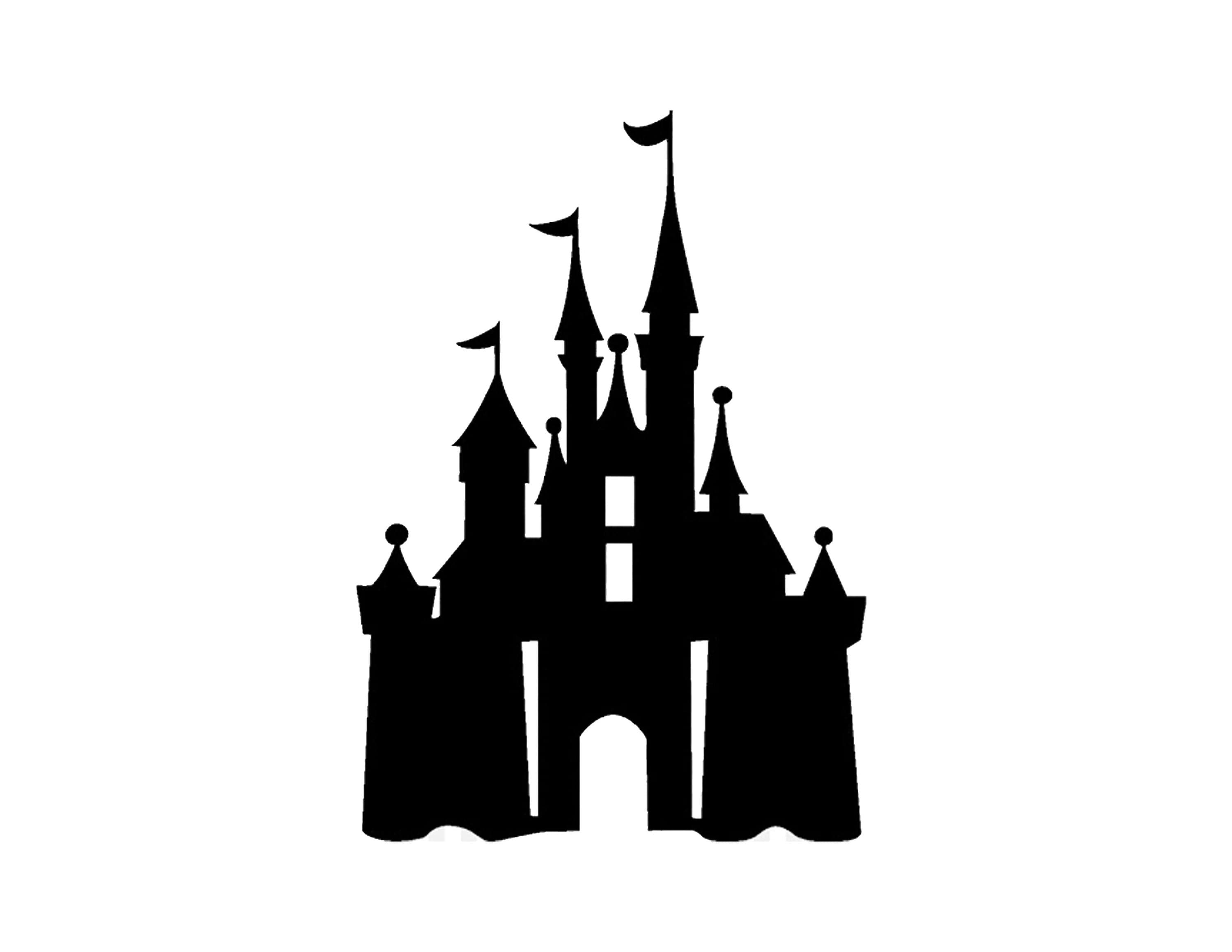 Cinderella Castle SVG EPS JPEG Clean Lines & Ready For | Etsy