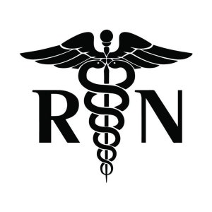 Nurse RN- svg, eps, jpeg- Clean Lines & Ready For Your Project