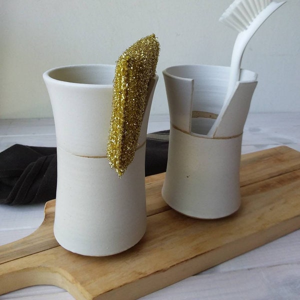 Kitchen Brush Holder Etsy