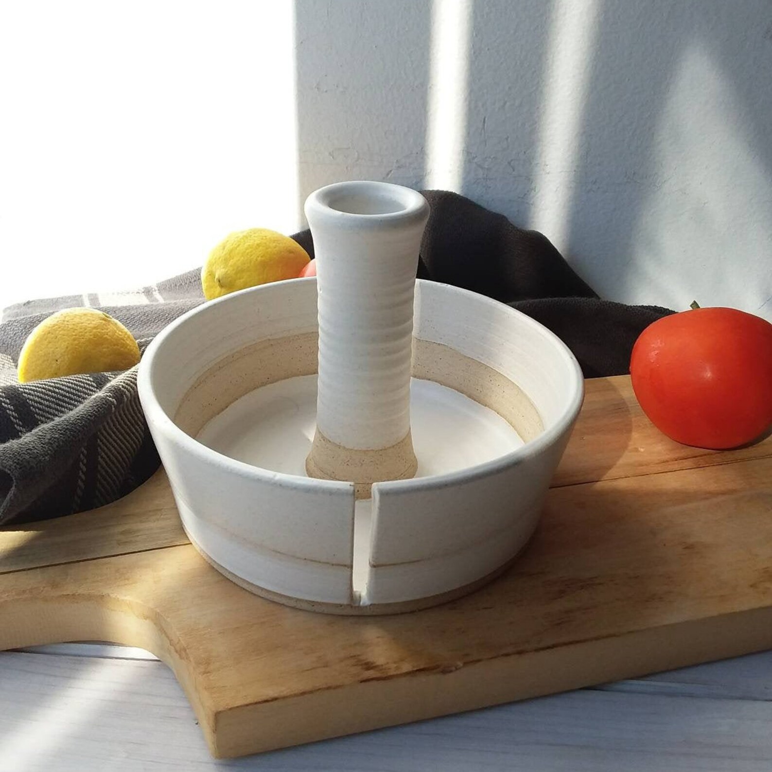 Ceramic Paper Towel Holder Handmade Paper Towel Stand Etsy