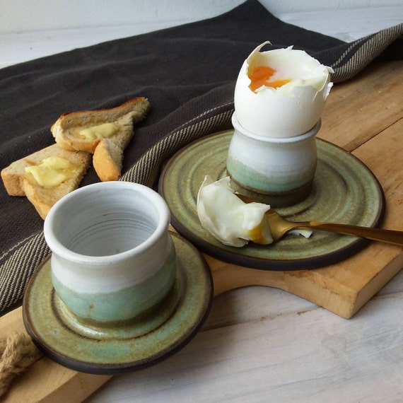 1 Pcs Hand Shape Ceramic Soft or Hard Boiled Egg Cup Holder (Egg