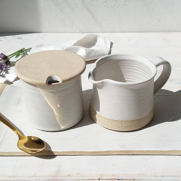 Milk Jug Sugar Bowl Etsy