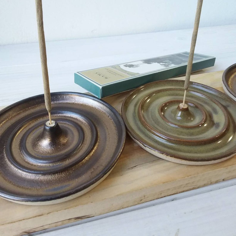 Ceramic Incense Holder Pottery Incense Burner White Pottery Etsy