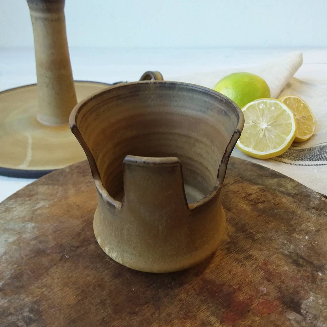 Turquoise Kitchen Sponge Holder Ceramic Scouring Pad Holder Etsy