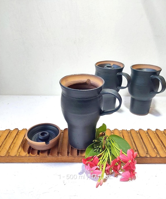 alehorn coffee mug Hot Coffee Drinking Horn main image 0