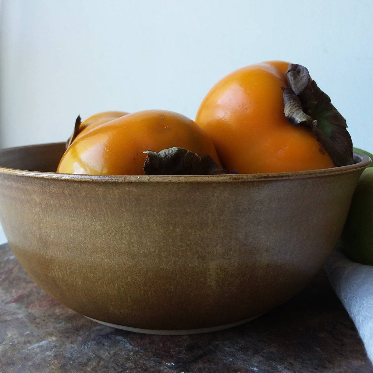 Brown Ceramic Bowl Modern Salad Bowl Mixing Bowl Brown Etsy