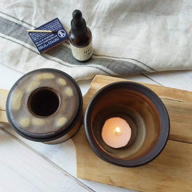 Ceramic Oil Diffuser Essential Oil Burner For the home or spa Etsy