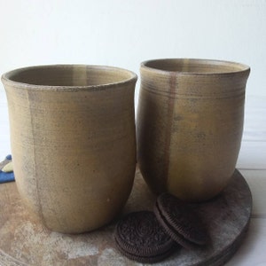 Ceramic Mug, 16oz Pottery Cup, Ceramic Beer Mug, Brown Pottery Mug, Large Coffee Mug, Ceramic Coffee Cup, Coffee Lovers Gift, Rustic Mug image 3