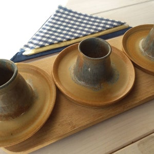 Ceramic Egg Cup, Pottery Egg Cup, Blue Egg Cup, Modern Egg Holder, Soft Boiled Egg Cup, 3 Minute Egg Cup, Ceramic Egg Holder, Egg Server