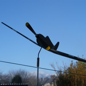 Spitfire windvane whirligig