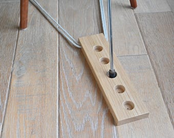 Handmade Cello Endpin Anchor, Made from Chestnut