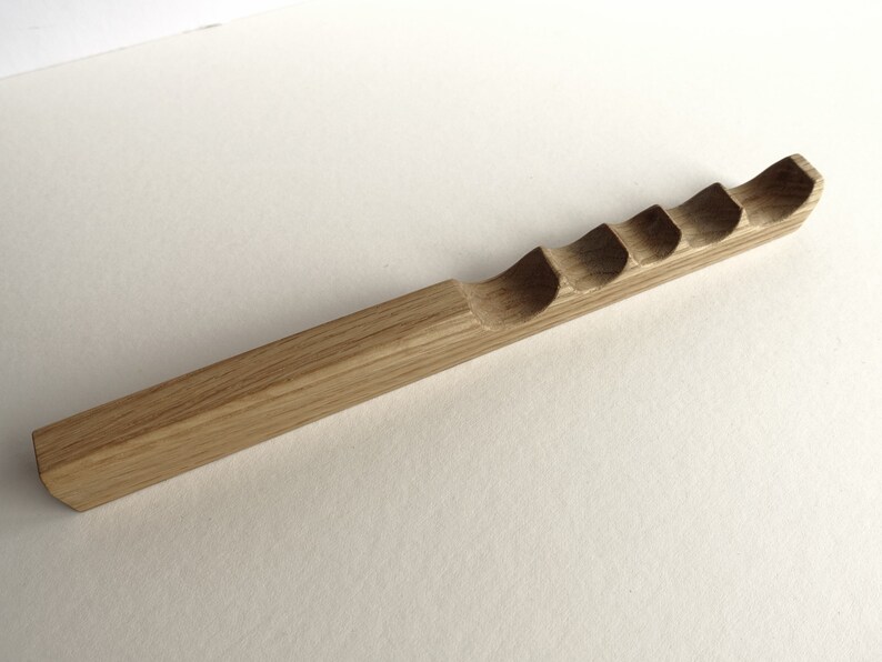 Paint Brush Rest for Artists Made From Oak Etsy
