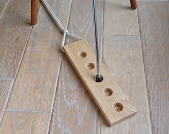 Cello Endpin Anchor, Made from Chestnut
