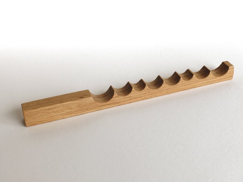 Paint Brush Rest for Artists Made From Oak Etsy